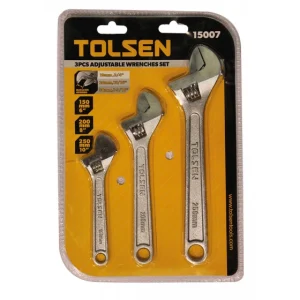 Kit 3 Cles A Molette (15007) TOLSEN – 100042 6